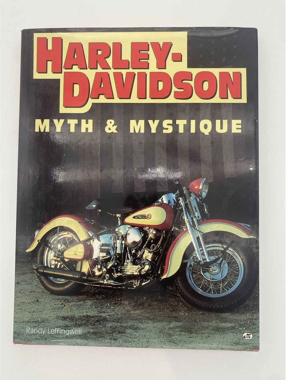 Harley-Davidson Myth & Mystique Hardcover Coffee Table Book - Vintage 1995